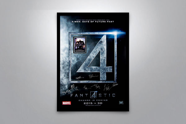 Fantastic Four Signed Poster with COA