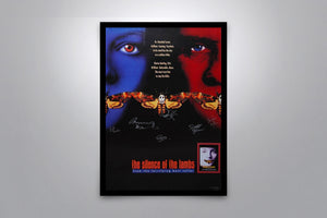 The Silence of the Lambs Signed Poster with COA