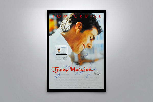 Jerry Maguire Signed Poster with COA