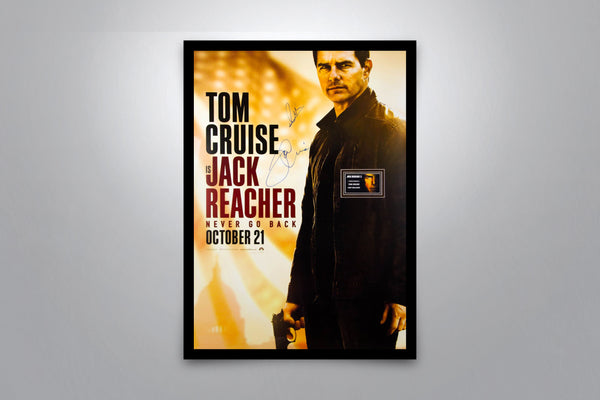 Jack Reacher: Never Go Back Signed Poster with COA