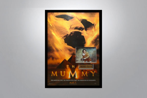 The Mummy 1999 Signed Poster with COA