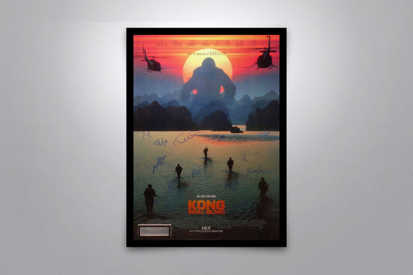 Kong: Skull Island Signed Poster with COA
