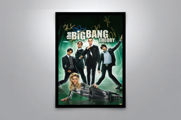 The Big Bang Theory Signed Poster with COA