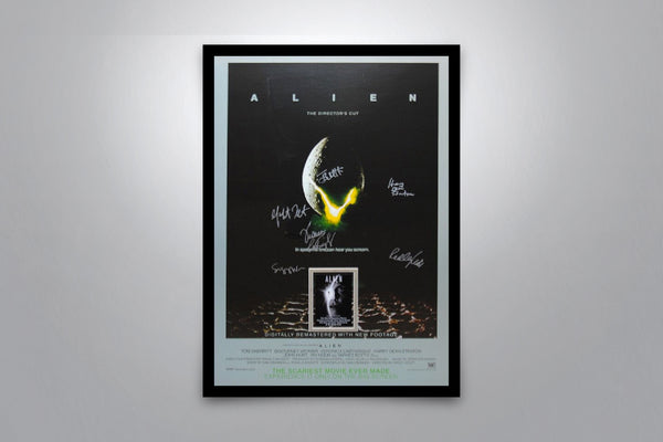 Alien Signed Poster with COA