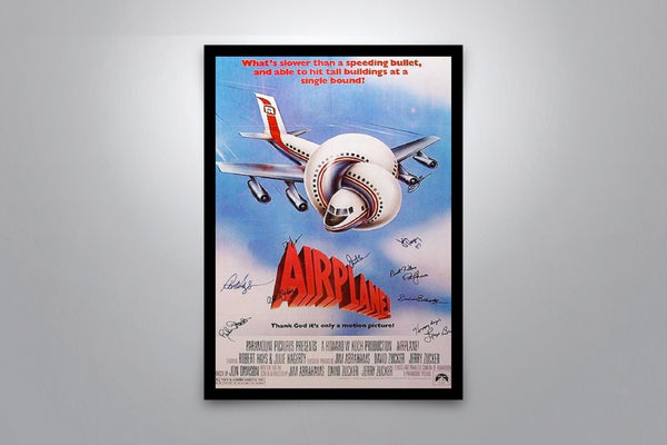 Airplane! Signed Poster with COA