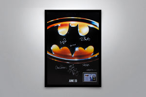 Batman Signed Poster with COA