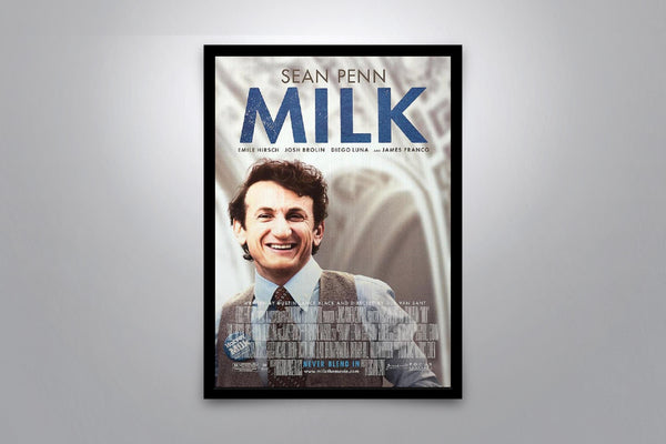 Milk Signed Poster with COA