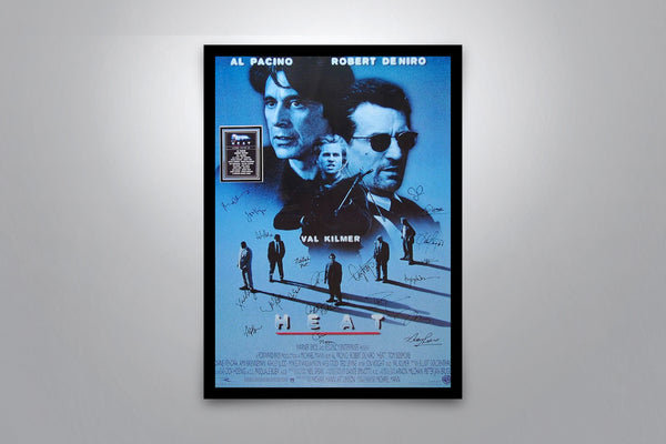 Heat Signed Poster with COA