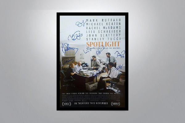 Spotlight Signed Poster with COA