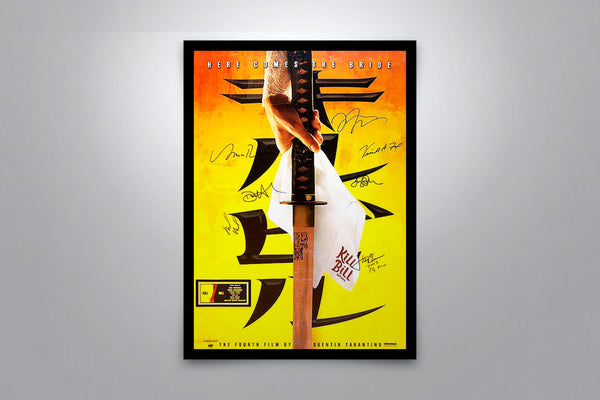 Kill Bill Signed Poster with COA