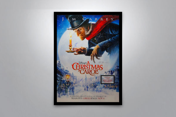 A Christmas Carol - Signed Poster + COA