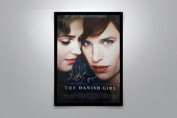 The Danish Girl Signed Poster with COA