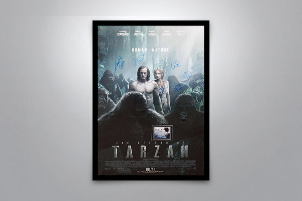 Legend of Tarzan Signed Poster with COA