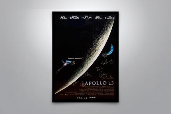 Apollo 13 Signed Poster with COA
