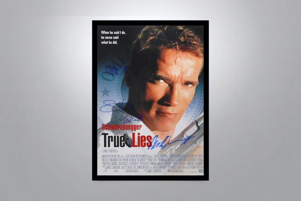 TRUE LIES - Signed Poster + COA