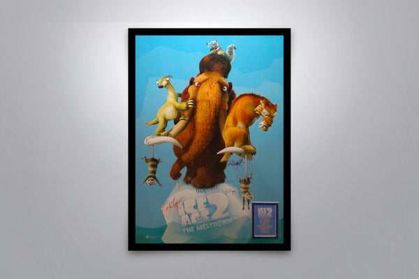 Ice Age 2 Signed Poster with COA