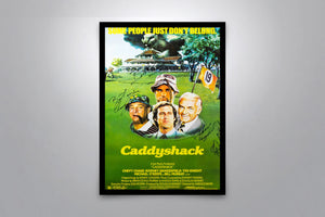 Caddyshack Signed Poster with COA