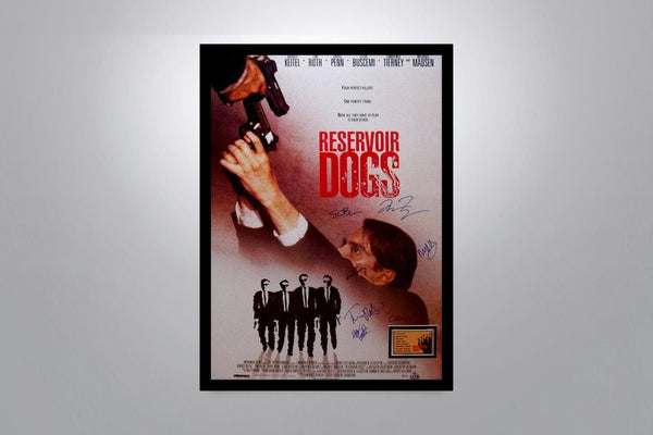 Quentin Tarantino Autographed Poster Collection