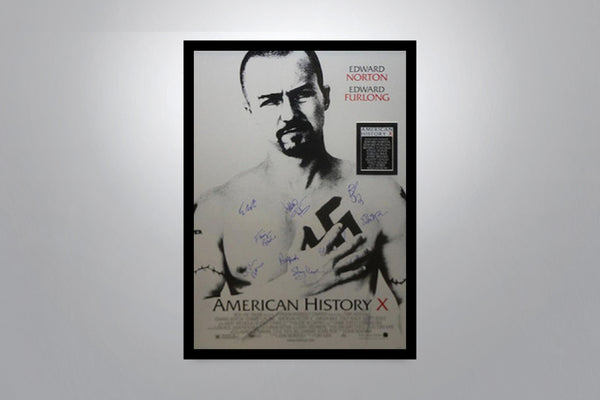American History X Signed Poster with COA