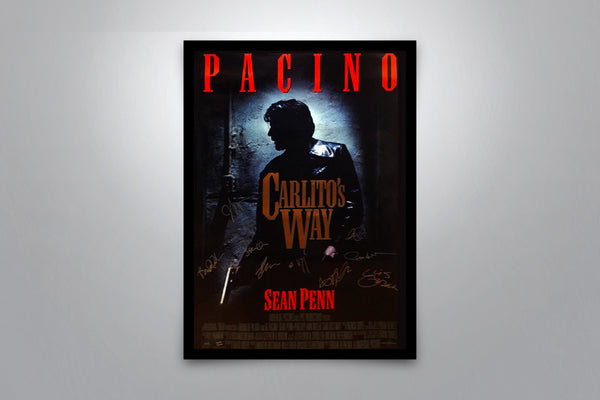 Carlito's Way Signed Poster with COA