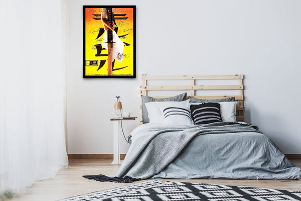 Kill Bill Signed Poster with COA