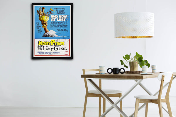 Monty Python and the Holy Grail Signed Poster with COA