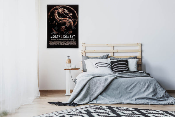 Mortal Kombat Signed Poster with COA