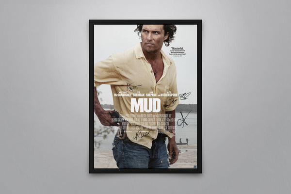 Mud Signed Poster with COA