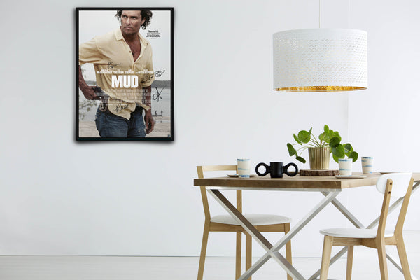 Mud Signed Poster with COA