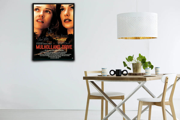 Mulholland Drive Signed Poster with COA