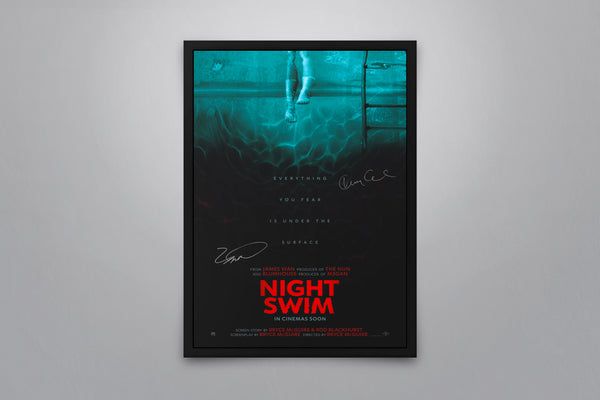 Night Swim - Signed Poster + COA