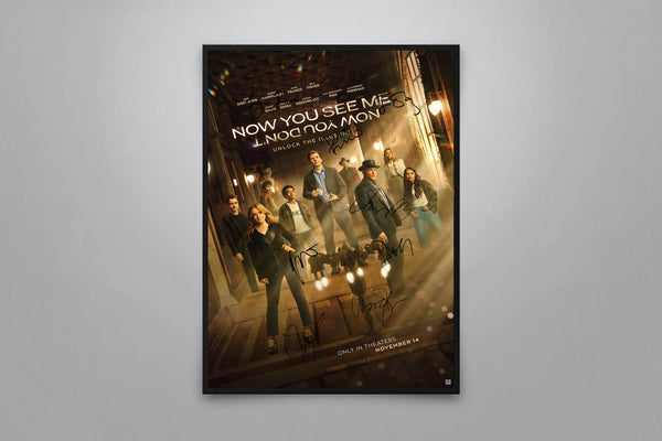 Now You See Me: Now You Don't Signed Poster with COA
