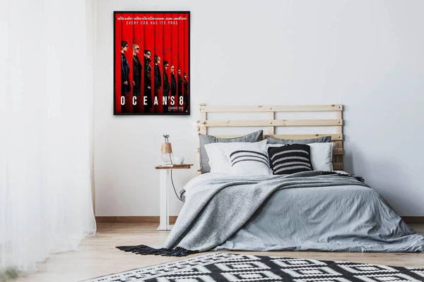 Ocean's Eight Signed Poster with COA