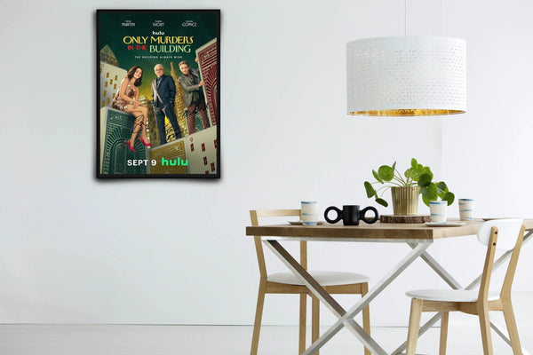 Only Murders in the Building Signed Poster with COA