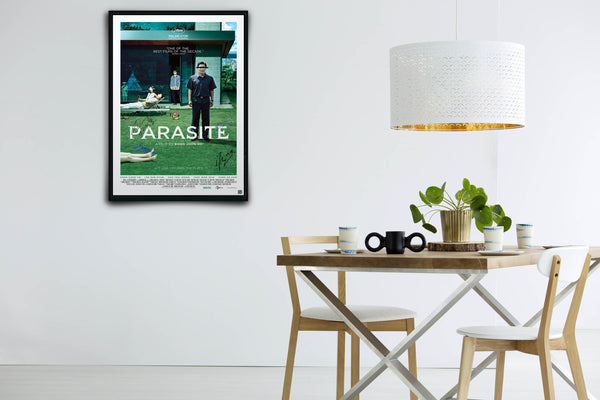 Parasite Signed Poster with COA