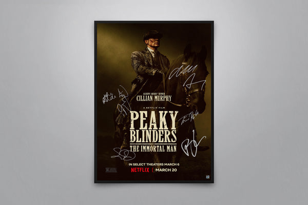 Peaky Blinders: The Immortal Man Signed Poster with COA