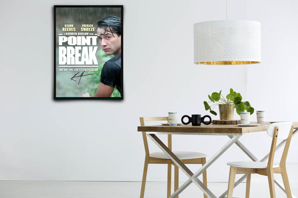 Point Break (2024 Rerelease) Signed Poster with COA