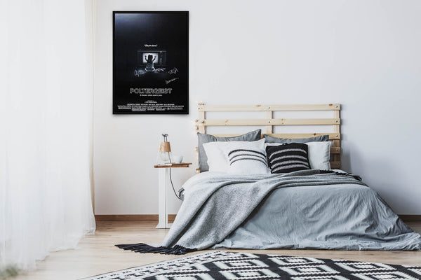 Poltergeist Signed Poster with COA