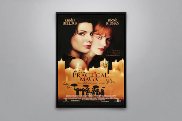 Practical Magic Signed Poster with COA