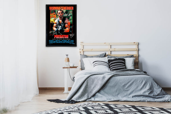 Predator Signed Poster with COA