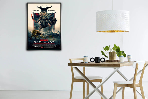 Predator: Badlands Signed Poster with COA