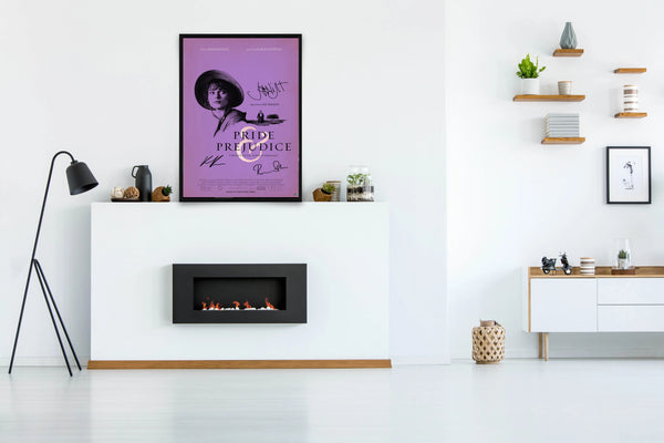 Pride & Prejudice 20th Anniversary Signed Poster with COA