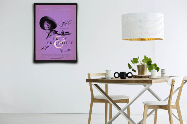 Pride & Prejudice 20th Anniversary Signed Poster with COA