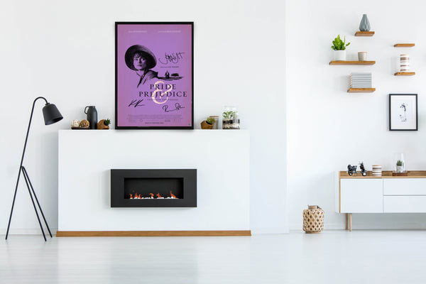 Pride & Prejudice 20th Anniversary Signed Poster with COA