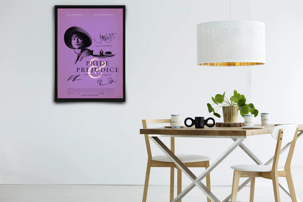 Pride & Prejudice 20th Anniversary Signed Poster with COA