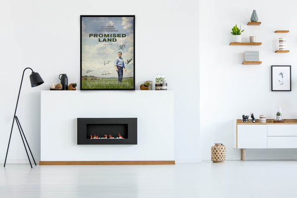 Promised Land Signed Poster with COA