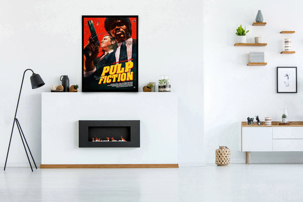 Pulp Fiction Signed Poster with COA