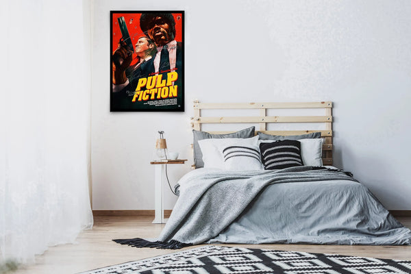 Pulp Fiction Signed Poster with COA