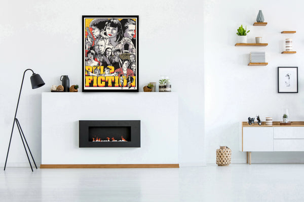 Pulp Fiction Signed Poster with COA