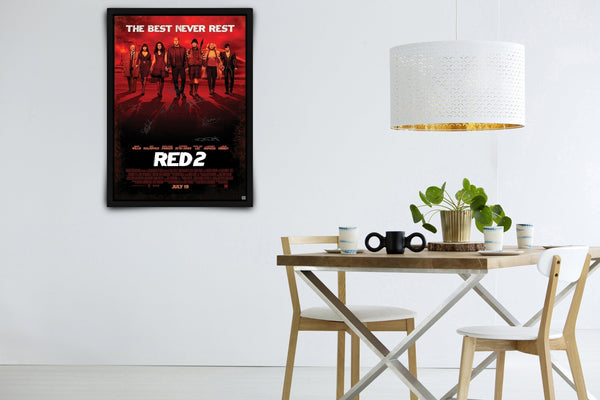 Red 2 Signed Poster with COA